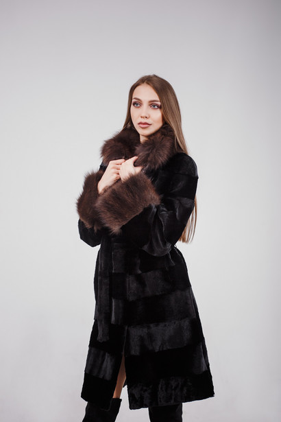 Шуба из кролика RB-12-05-A